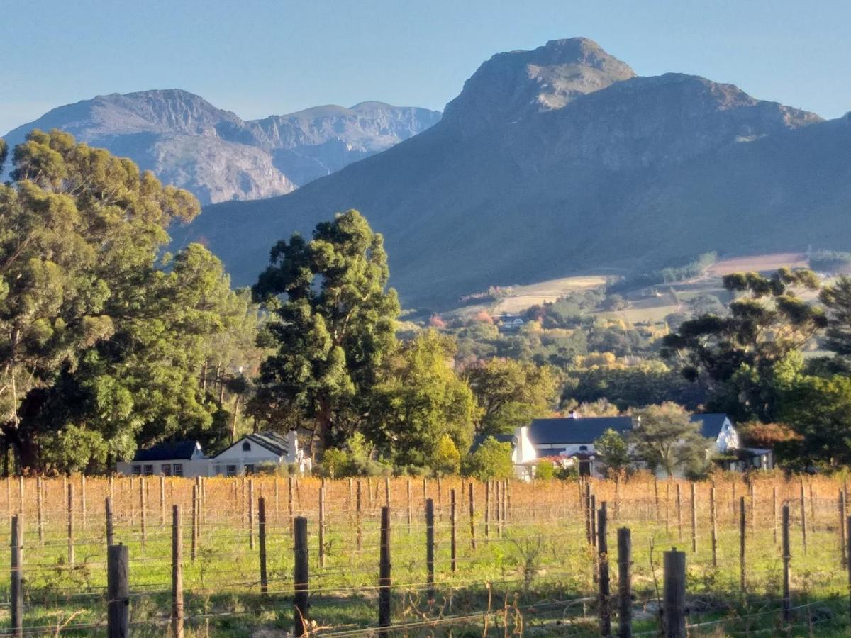 L'Auberge Chanteclair Franschhoek Exteriör bild