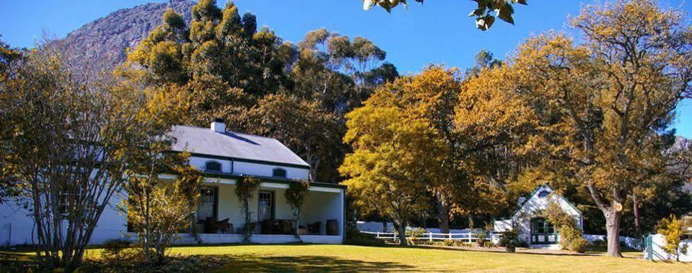 L'Auberge Chanteclair Franschhoek Exteriör bild